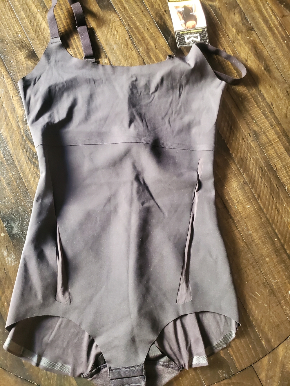 Maidenform Black Sculpting Bodysuit Shapewear